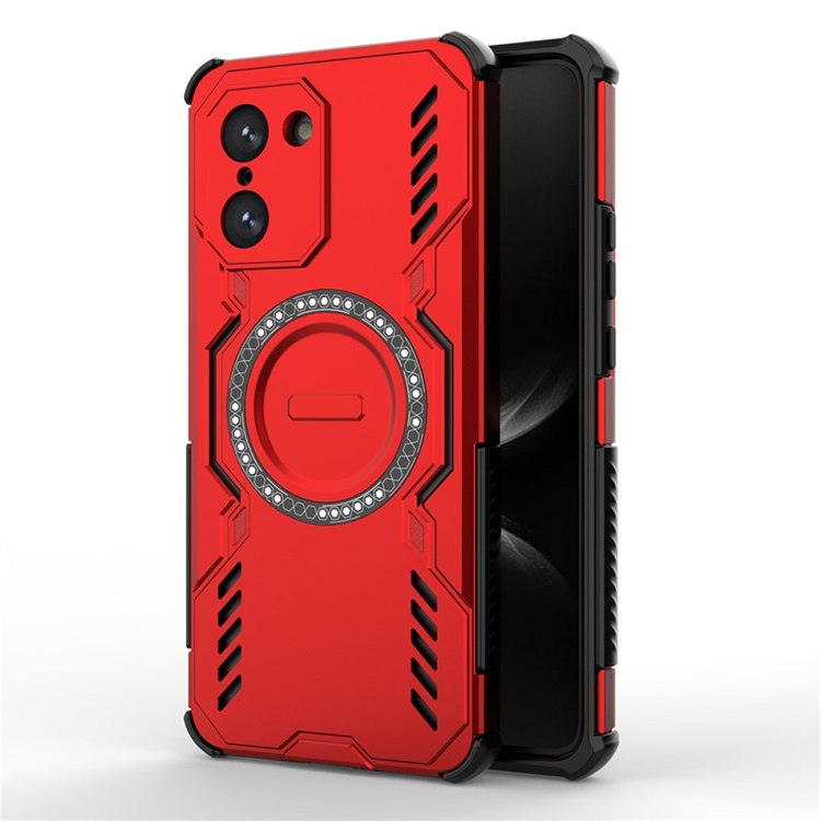 OnePlus Nord CE5 Mobilskal MagSafe Butterfly Armor Hollow (Röd) | 2353 | AlltMobil