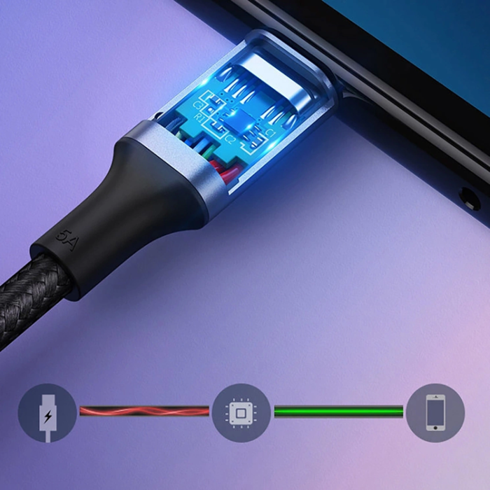 Ugreen - Ugreen USB-C Till USB-C 100W 5A 1.5m Kabel - Grå