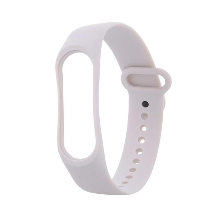 OEM - Xiaomi Smart Band 3/4 Armband Silikon - Beige