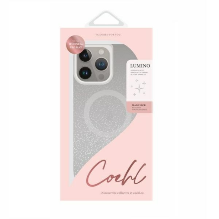 UNIQ - Uniq iPhone 16 Mobilskal Magsafe Coehl Lumino - Silver