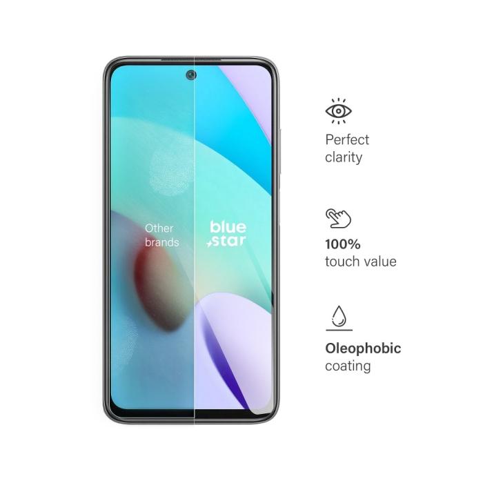 Blue Star - Blue Star Härdat Glas till Xiaomi Redmi 10 4G (2021/2022)