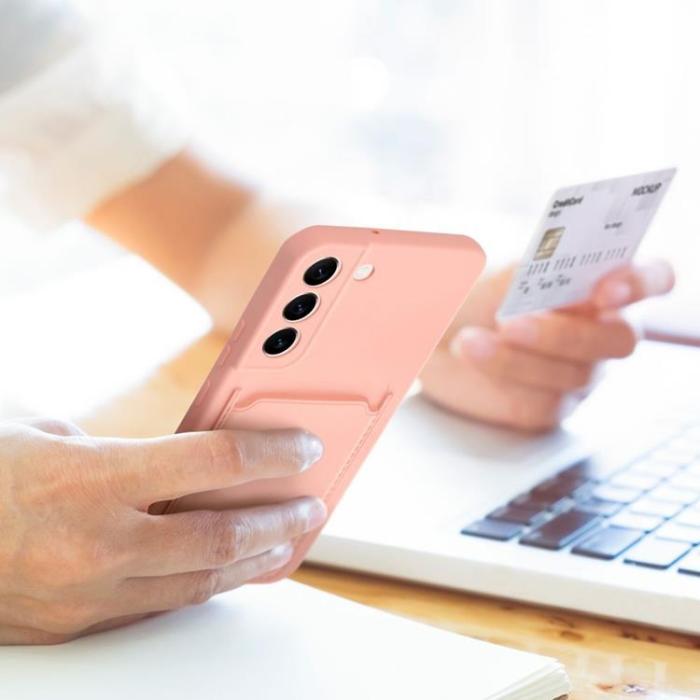 OEM - Galaxy A05s Korthållare Mobilskal - Rosa