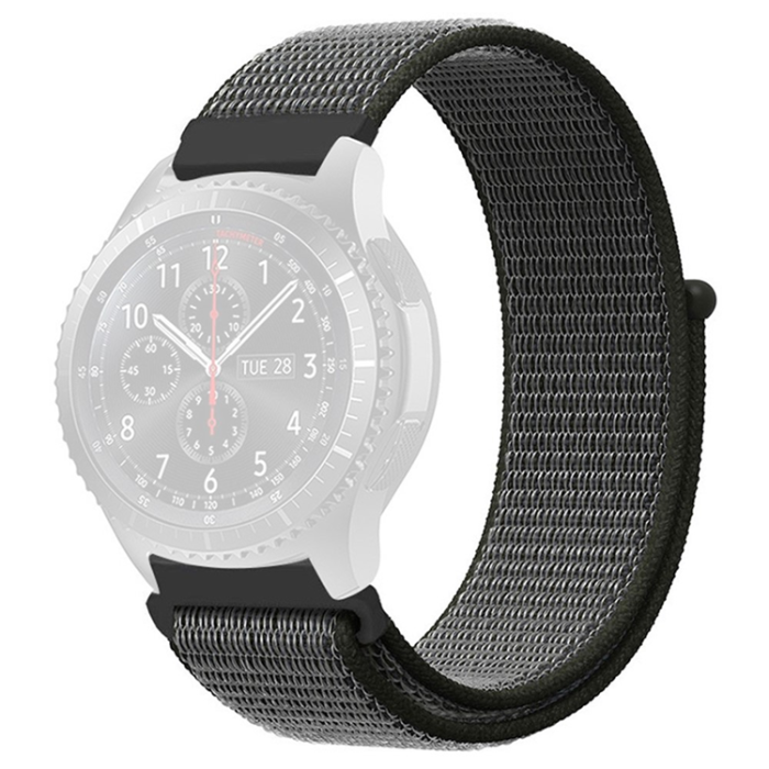 KALEBOL - Kalebol Galaxy Watch 6/6 Classic Armband Nylon Loop - Olive Grön