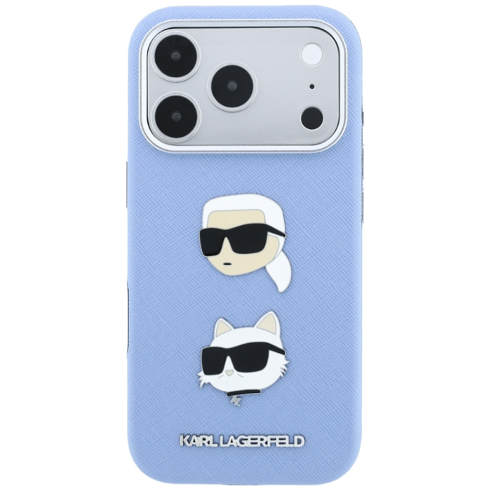 KARL LAGERFELD - Karl Lagerfeld Mobilskal till iPhone 18 Pro Max/17 Pro Max Magsafe Heads Pins