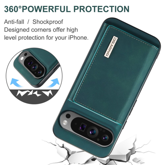 DG.MING - DG.MING Google Pixel 10 Pro XL Plånboksfodral Detatchable M1