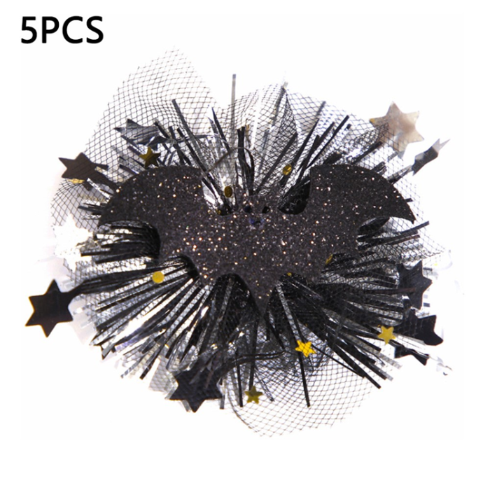 OEM - 5Pcs Halloween Costume Hårspännen Nät - Bat