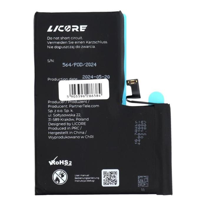 OEM - iPhone 14 Pro Max Batteri 4323mAh Licore