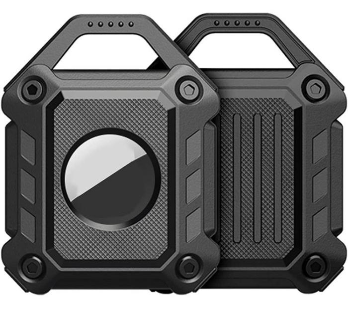 A-One Brand - Airtag Skal Shock-Proof Armor - Svart