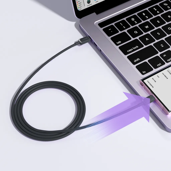SiGN - SiGN USB-C till USB-C Kablar 3m 100W - Svart