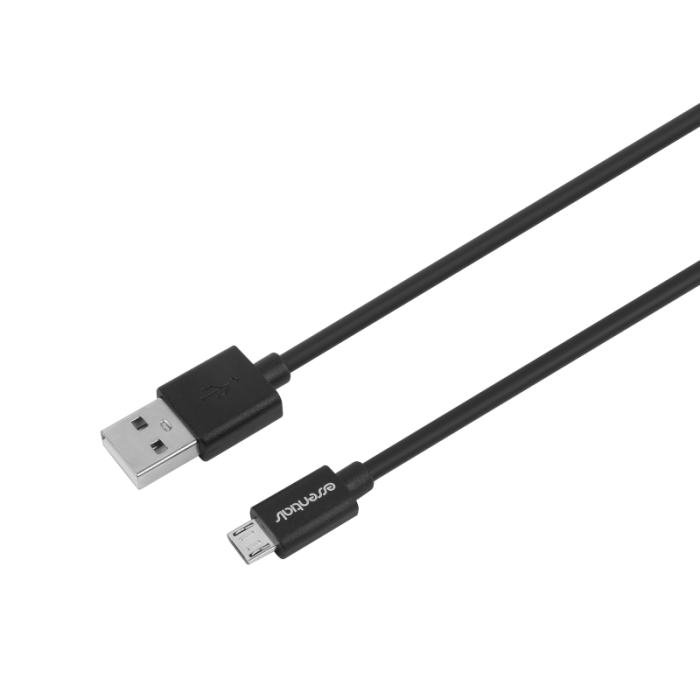 UTGATT1 - Essentials Micro USB USB-A Kabel 1m - Svart