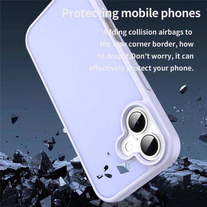 A-One Brand - iPhone 17 Mobilskal Skin Touch Matte - Lila