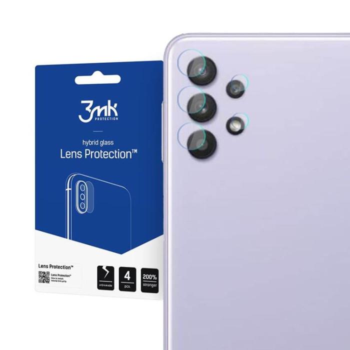 3MK - 3mk Galaxy A33 5G HybridGlass Kameralinskydd - Transparent