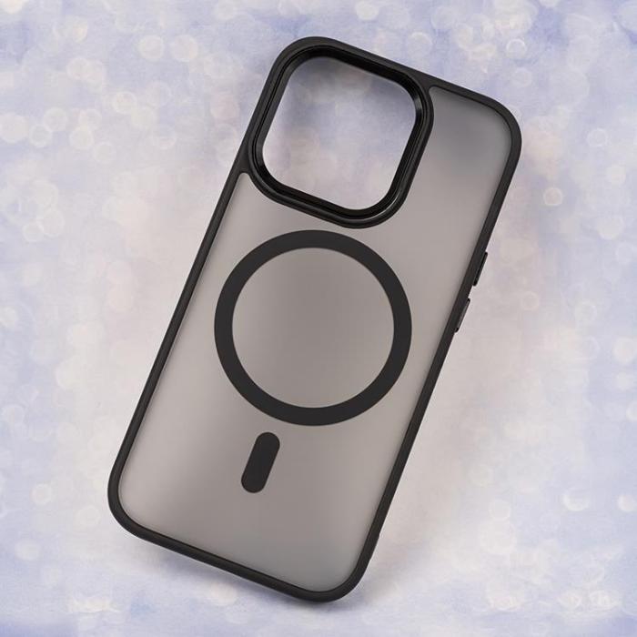 OEM - iPhone 16 Mobilskal MagSafe Frozen - Svart