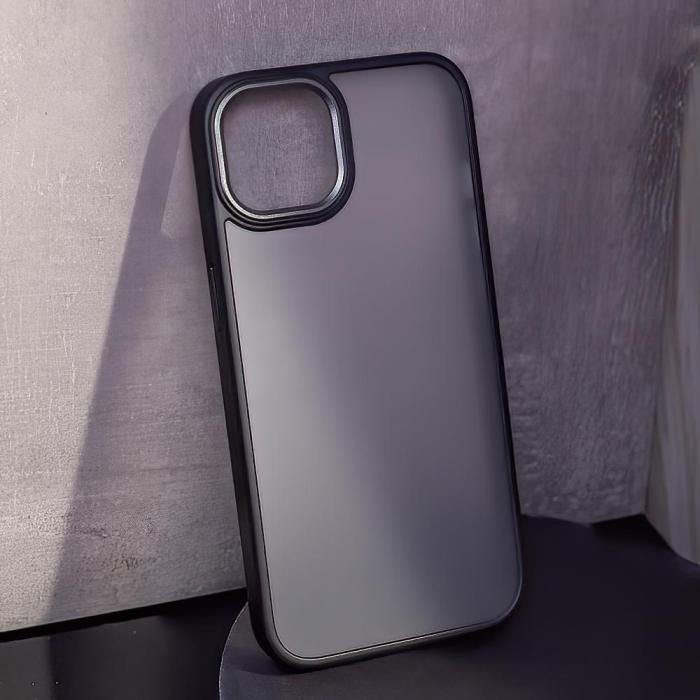 OEM - iPhone 14 Pro Max Mobilskal Satin Matt - Svart
