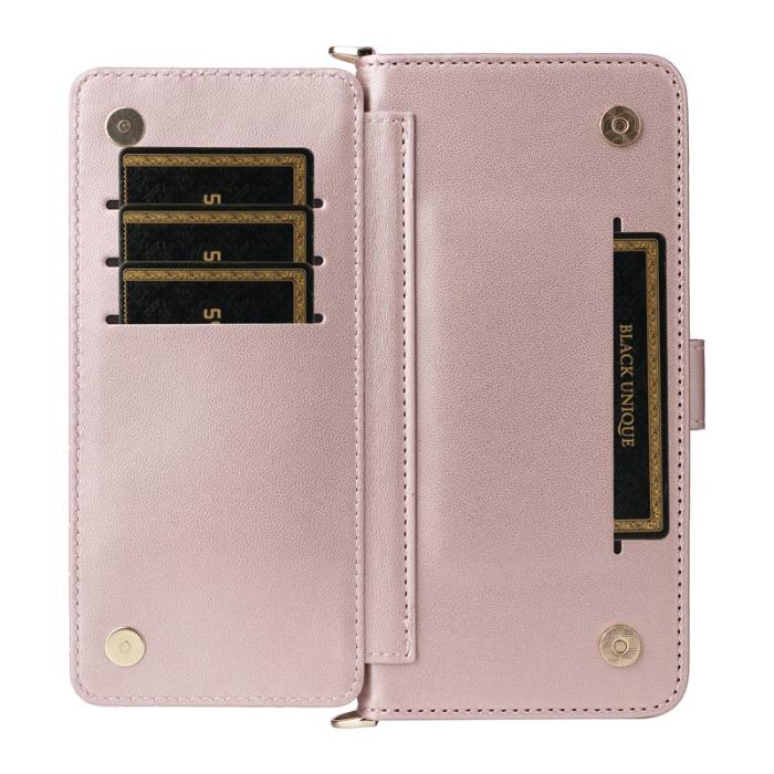 OEM - Samsung Galaxy S26 / S26 Pro Plånboksfodral Konstläder - Rosa