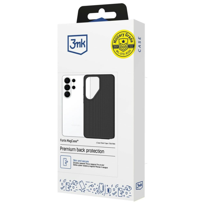 3MK - 3mk Mobilskal För Galaxy S26 Ultra Magsafe Fortis - Svart