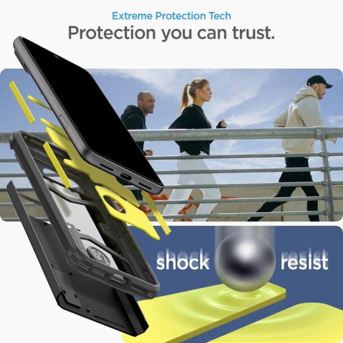 Spigen - Spigen Google Pixel 8 Mobilskal Tough Armor - Svart