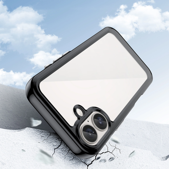 OEM - iPhone 16 Plus Mobilskal Outer Space - Svart