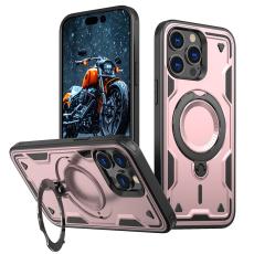 N/A - Mobilskal till iPhone 14 Pro Max Plast MagSafe Milit&auml;rskydd - Ros&eacute;guld