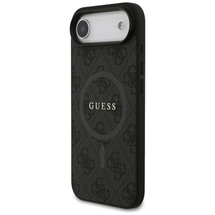 Guess - Guess iPhone 17 Air Mobilskal MagSafe 4G Ring Classic Logo - Svart