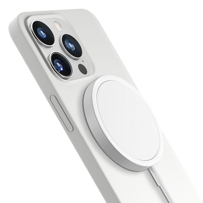 3MK - 3mk iPhone 14 Pro Mobilskal Magsafe Hardy - Vit