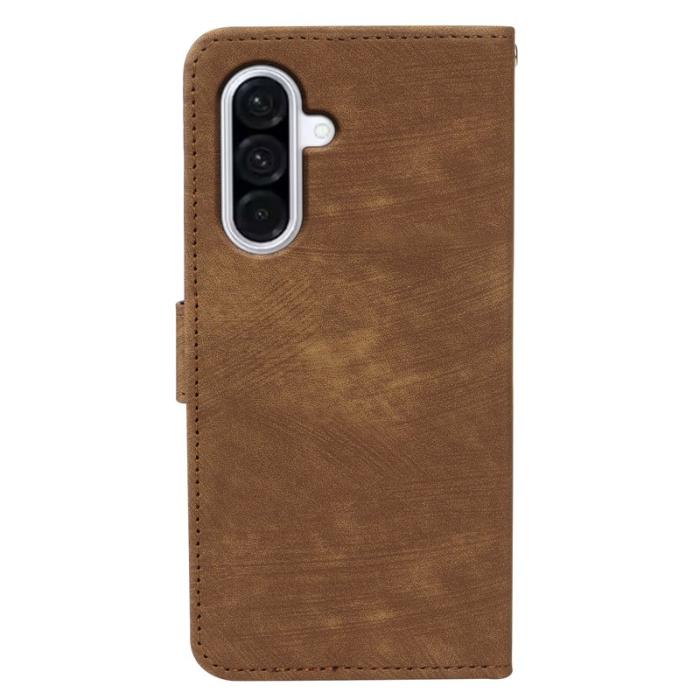 OEM - Samsung Galaxy A57 Plånboksfodral Konstläder - Brun