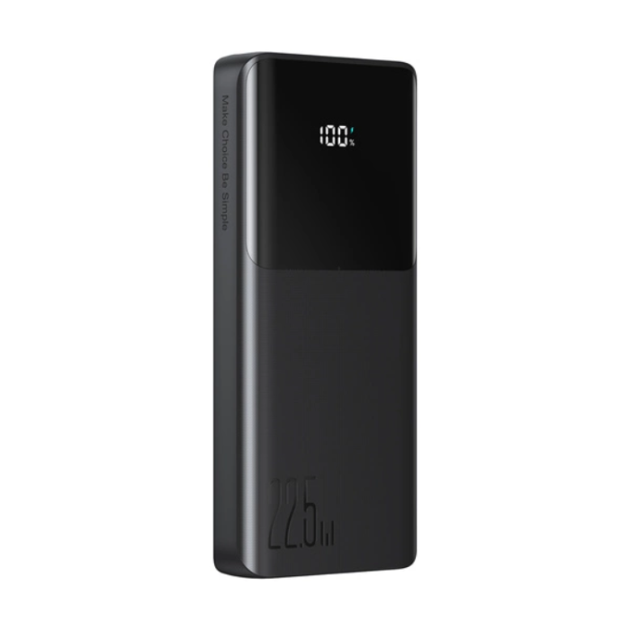 Joyroom - Joyroom Powerbank 10000mAh 22.5W med Två Inbyggda kablar - Svart