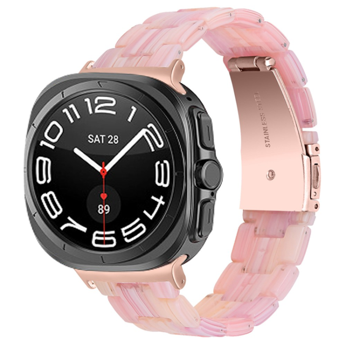 A-One Brand - Galaxy Watch 8/8 Classic (40/44/46mm) Armband Acrylic Vattentät Resin