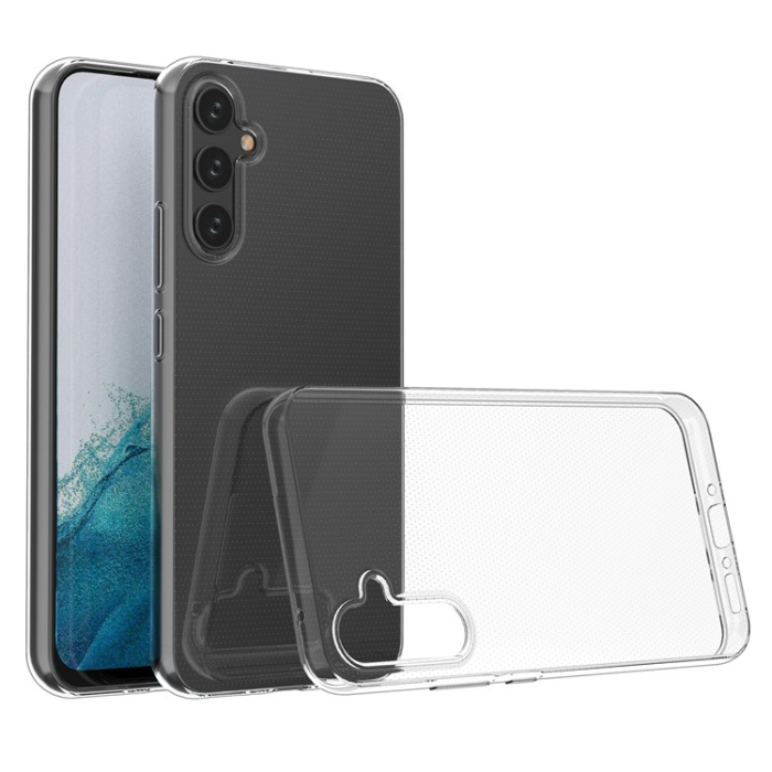 A-One Brand - Galaxy A34 5G Mobilskal Soft Slim ShockProof - Clear