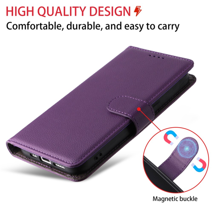 A-One Brand - iPhone 17 Pro Max Plånboksfodral RFID Blocking med Handledsrem