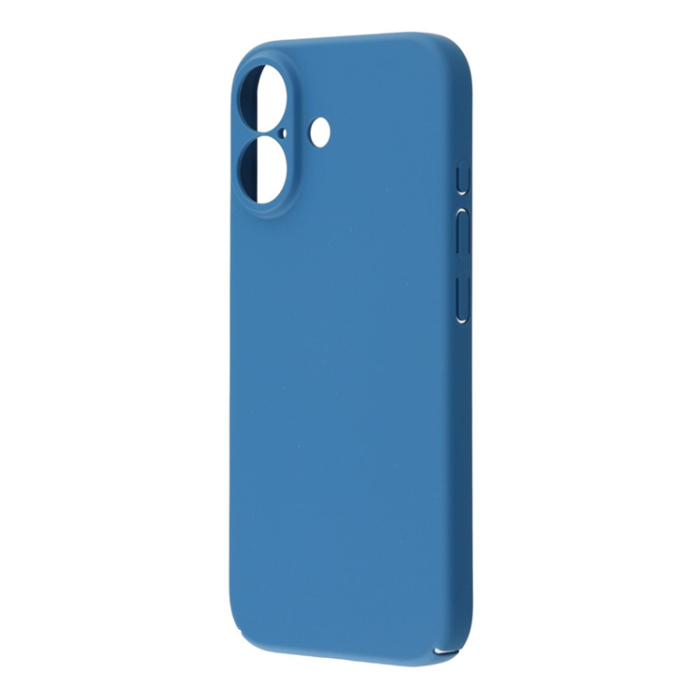 A-One Brand - iPhone 17 Mobilskal Skin-Touch Rubberized Hard PC - Blå
