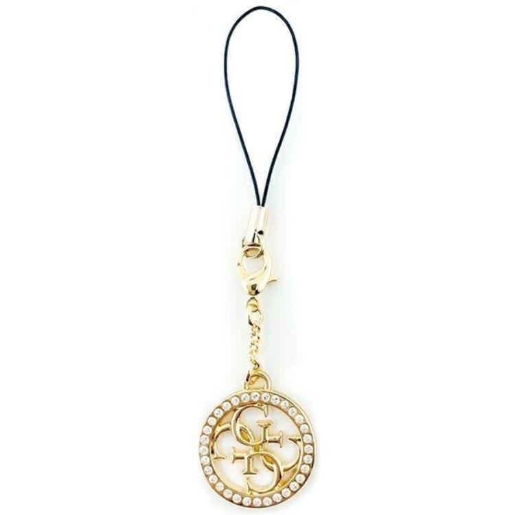 Guess Mobilrem Rhinestone Charm - Guld | 264 | AlltMobil