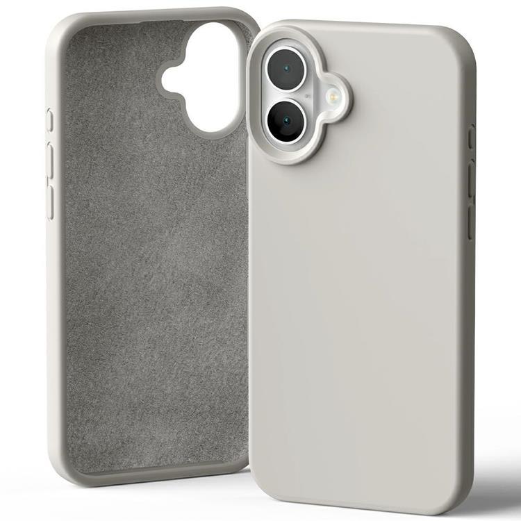 Mercury iPhone 16 Plus Mobilskal Silikon - Sten | 2353 | AlltMobil