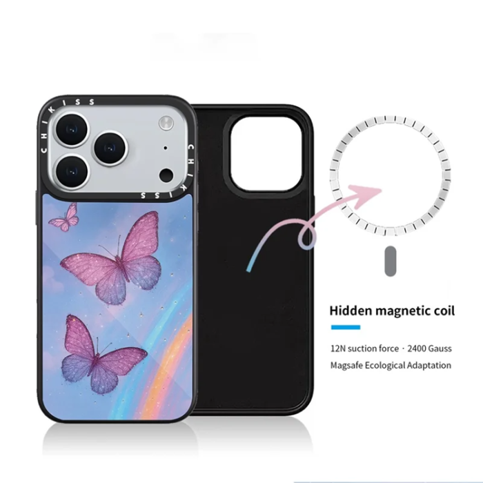 A-One Brand - iPhone 17 Pro Max Mobilskal MagSafe Aluminium Silikon