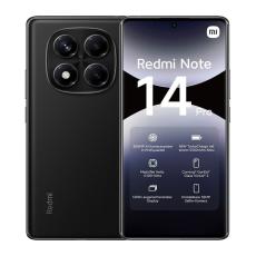 Xiaomi - (NY) Xiaomi Redmi Note 14 Pro 8GB/256GB 4G - Midnatts Svart