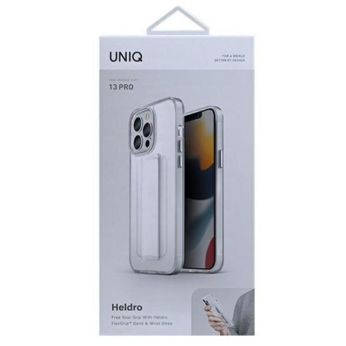 UNIQ - UNIQ Heldro Skal iPhone 13 / 13 Pro - Clear