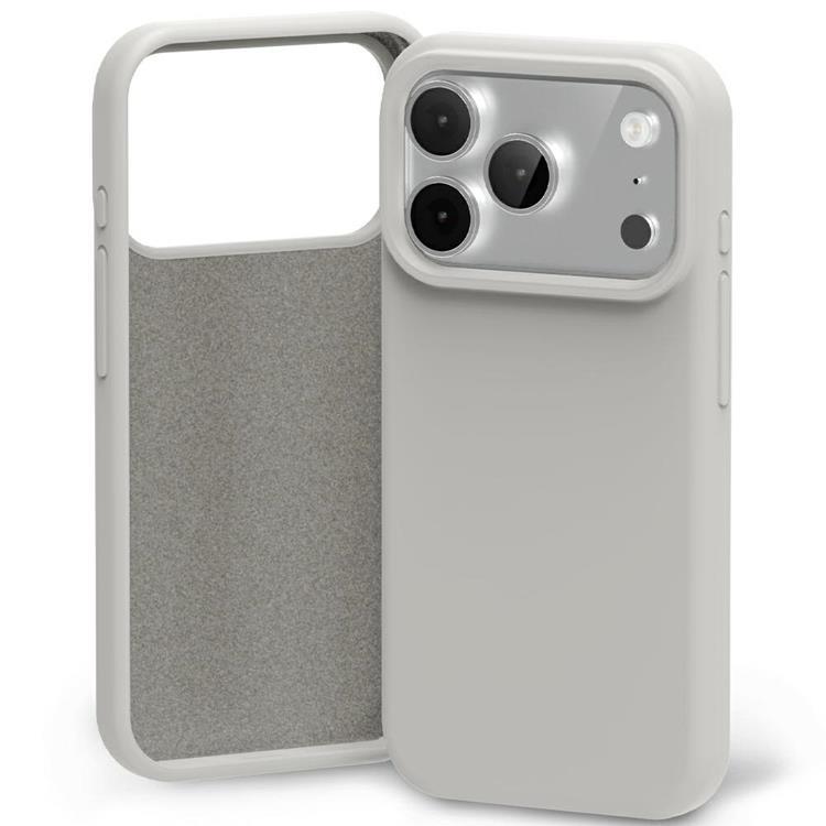 Mercury iPhone 17 Pro Mobilskal Silikon - Stone | 2353 | AlltMobil