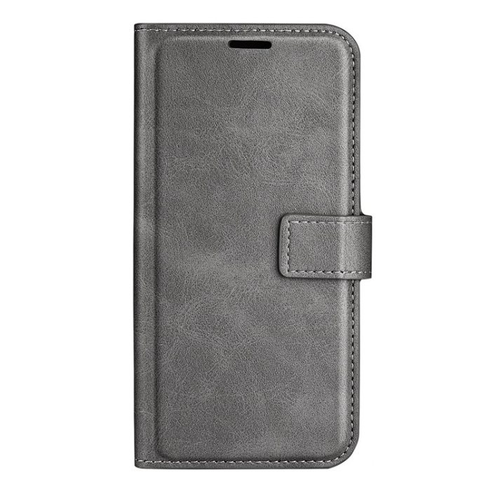A-One Brand - Galaxy A14 5G/4G Plånboksfodral Calf Flip Folio - Grå