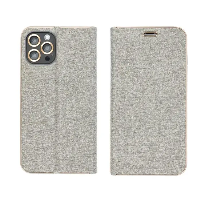 OEM - Galaxy XCover 7 Plånboksfodral Luna Guld - Silver