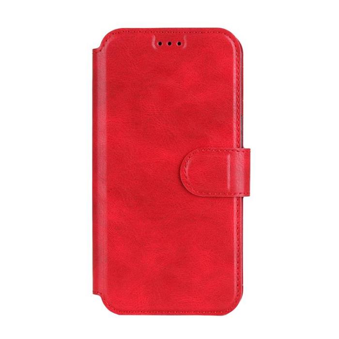 Boom of Sweden - BOOM iPhone 14 Pro Max Plånboksfodral Calfskin - Röd