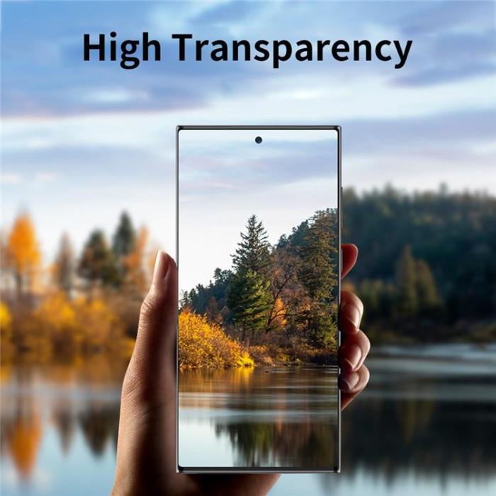ENKAY - ENKAY Galaxy S23 Ultra Kameralinsskydd i Härdat glas - Svart