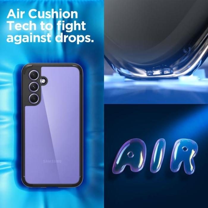 UTGATT - Spigen Galaxy A54 5G Mobilskal Ultra Hybrid - Matte Svart