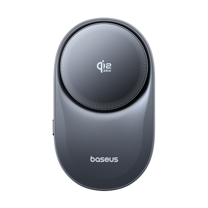 BASEUS - Baseus PrimeTrip VC2 Pro Qi2.2 MagSafe Bilhållare med Kylfläkt - Svart