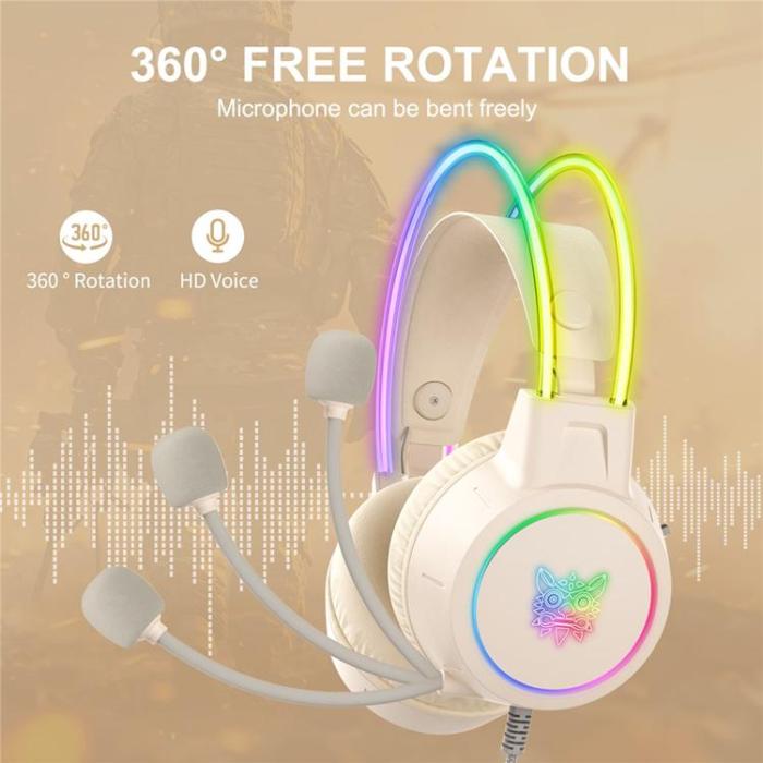 ONIKUMA - ONIKUMA Over-Ear Gaming Hörlurar Trådbundna 3.5mm X15 Pro