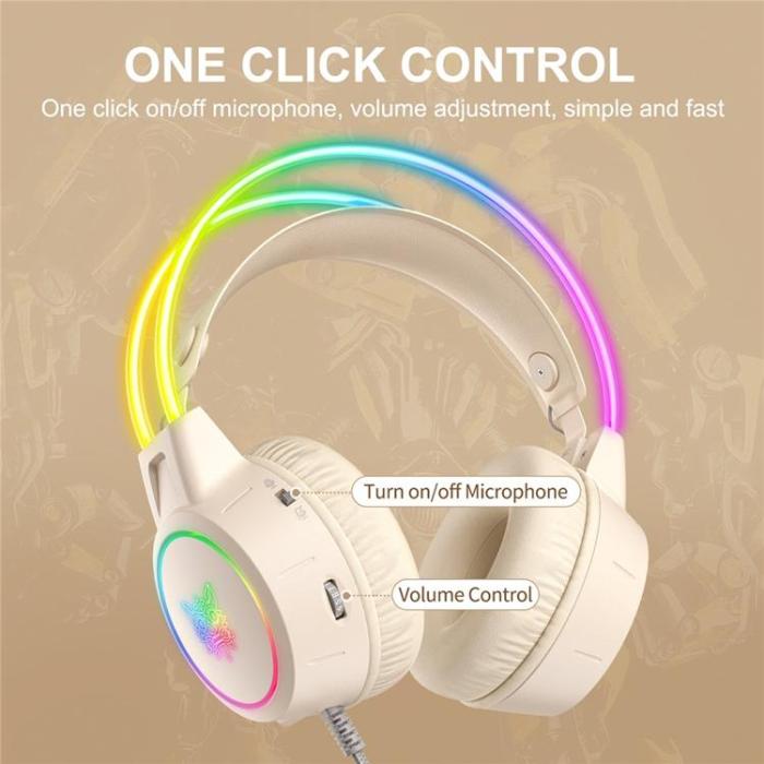 ONIKUMA - ONIKUMA Over-Ear Gaming Hörlurar Trådbundna 3.5mm X15 Pro