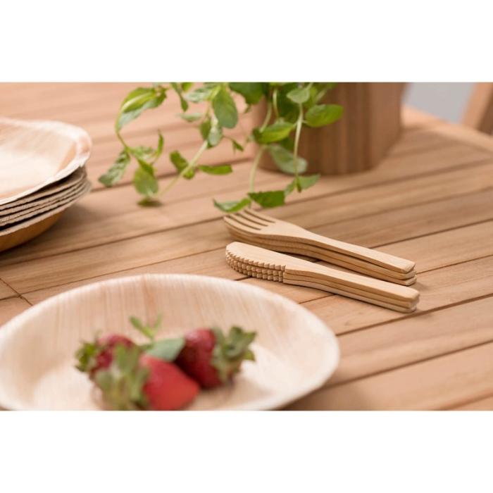 MAKU - MAKU Tallrik Palmblad Rund 20cm 10 st