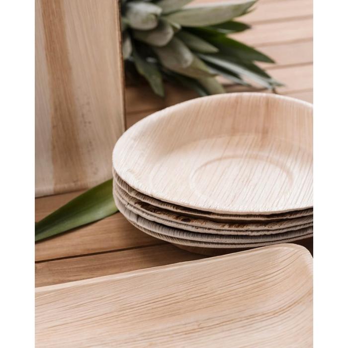 MAKU - MAKU Tallrik Palmblad Rund 20cm 10 st