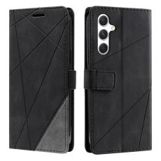 OEM - Pl&aring;nboksfodral f&ouml;r Samsung Galaxy S26 Konstl&auml;der - Svart