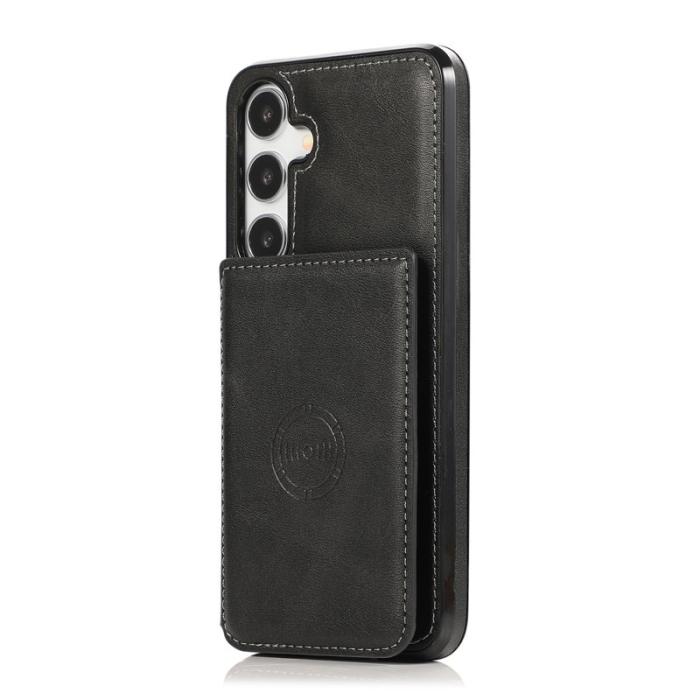 OEM - Mobilfodral för Samsung Galaxy S26 Kortfack Kickstand Konstläder - Svart
