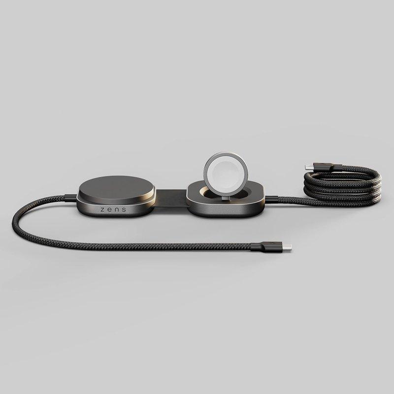 ZENS Laddkabel USB-C Qi2 Pro 3 Svart